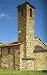 Pieve di S. Eugenia, esterno,Bagnoro (AR)
